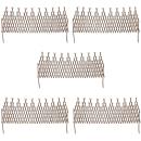 Weiden-Spalierzaun 5-tlg. 170x37 cm