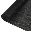 ARDEBO.de - Zaunblende Schwarz 1,8x25 m HDPE 150 g/m²