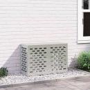 Klimaanlagenabdeckung Silber 90 x 40 x 60 cm Verzinkter Stahl
