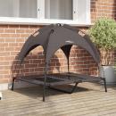Hundebett Braun 92 x 77 x 82,5 cm Stahl