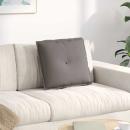 Rückenkissen Taupe 50 x 19 x 45 cm Stoff