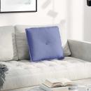 Rückenkissen Jeans blau 50 x 19 x 45 cm Stoff