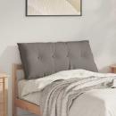 Rückenkissen Taupe 100 x 19 x 50 cm Stoff