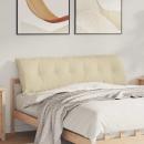 Rückenkissen Creme 160 x 19 x 50 cm Stoff