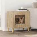Katzenhaus Sonoma 51 x 30 x 52 cm Holzwerkstoff