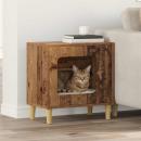 Katzenhaus Altholz 51 x 30 x 52 cm Holzwerkstoff