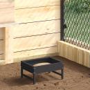 Vogel-Feeder Schwarz 34 x 26 x 16 cm Kaltgewalzter Stahl