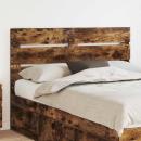 Kopfteil Geräucherte Eiche Holzwerkstoff