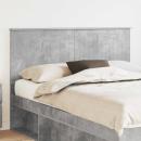 Kopfteil Beton Grau Holzwerkstoff