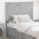 Kopfteil Beton Grau Holzwerkstoff