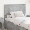 Kopfteil Beton Grau Holzwerkstoff