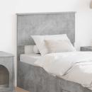 Kopfteil Beton Grau Holzwerkstoff