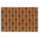 ARDEBO.de - Fußmatte Natur 40x60 cm Kokosfaser Getuftet