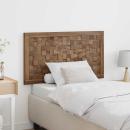Bettkopfteil Natur Massivholz Teak