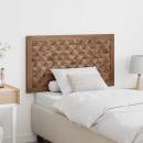 Bettkopfteil Natur Massivholz Teak
