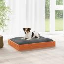 Hundebett Wachsbraun 72 x 54 x 9 cm Massivholz Kiefer