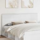 Kopfteil Glänzend Weiß Holzwerkstoff