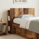 Kopfteil Schrank mit Speicher Altholz Holzwerkstoff