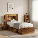 Kopfteil-Schrank mit Speicher Altholz Holzwerkstoff