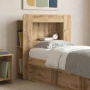 Kopfteil-Schrank Artisan-Eiche 80 cm Holzwerkstoff
