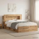 Kopfteil-Schrank Artisan-Eiche 160 cm Holzwerkstoff