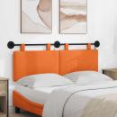 Hängendes Kopfteil Mit LED Licht Orange Cordstoff