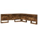 Aufbewahrungskopfteil Geräucherte Eiche 180 cm Holzwerkstoff