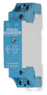 Eltako ER12-110-UC Schaltrelais elektronisch, 1 Schließer + 1 Öffner 16A (22110002)