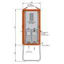 WALTHER WA0011B Anschluss-Schrank