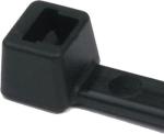 HELLERMANNTYTON 111-05110 T80R-W-BK Kabelbinder schwarz (Menge: 1000 Stück je Bestelleinheit)