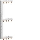 HAGER KCF668L Phasenschiene 3+N 3-reih.links