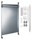 HAGER UF22NW Komplettfeld Multimedia H900mm 2f