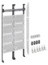 HAGER UF32NW Komplettfeld Multimedia 1050mm 2f