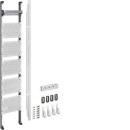 HAGER UF511NW Komplettfeld Multimedia 1-feldig