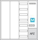 HAGER ZB34VT7APZ2 Systemschrank VF-7rh/APZ/MM