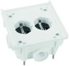 ABL 1632602 Einbausteckdose Unterteil 2fach
