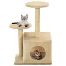Katzen-Kratzbaum Sisal 60 cm Beige