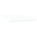 ARDEBO.de - Einziehbare Markise Weiß 300 x 200 cm Stoff
