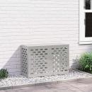 Klimaanlagenabdeckung Silber 90 x 40 x 60 cm Edelstahl