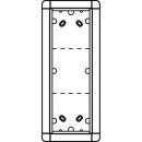 RITTO 18833/20 Rahmen AP 3fach silber
