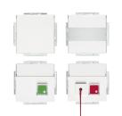 BUSCH-JAEGER 1510 UC-84-101 Ruf-Set f. Behinderten WC