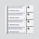 SIEDLE BTM 650-04 W Tasten-Modul 4 Ruftaste