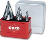 RUKO A101038 Stufenbohrersatz HSS kurz Box