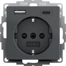 GIRA 245928 SCHUKO USB-Spannungsversorgung 2f
