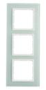 BERKER 10136909 Glasrahmen 3fach, B.7, Glas pw