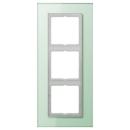 JUNG LSP 983 GLAS RAHMEN 3-FACH