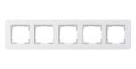 GIRA 0215410  Abdeckr. 5f Gira E3 RW/RW