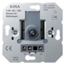 GIRA 118100 GLÜHLAMPEN-DIMMER EINSATZ 1000W