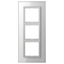 JUNG LSP983GLWW Rahmen 3fach