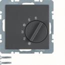 BERKER 20266086 Temperaturregler Q.1/Q.3 anth.